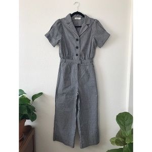 Clad and Cloth Gingham Jumpsuit